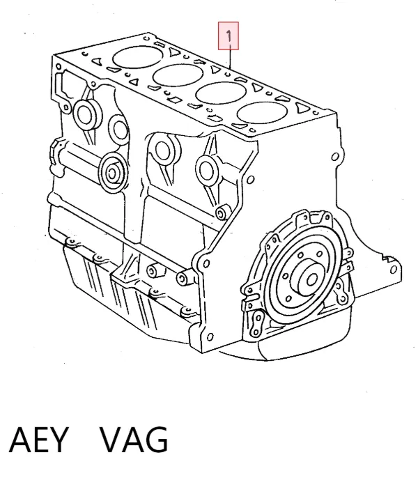 Motor completo AEY VAG