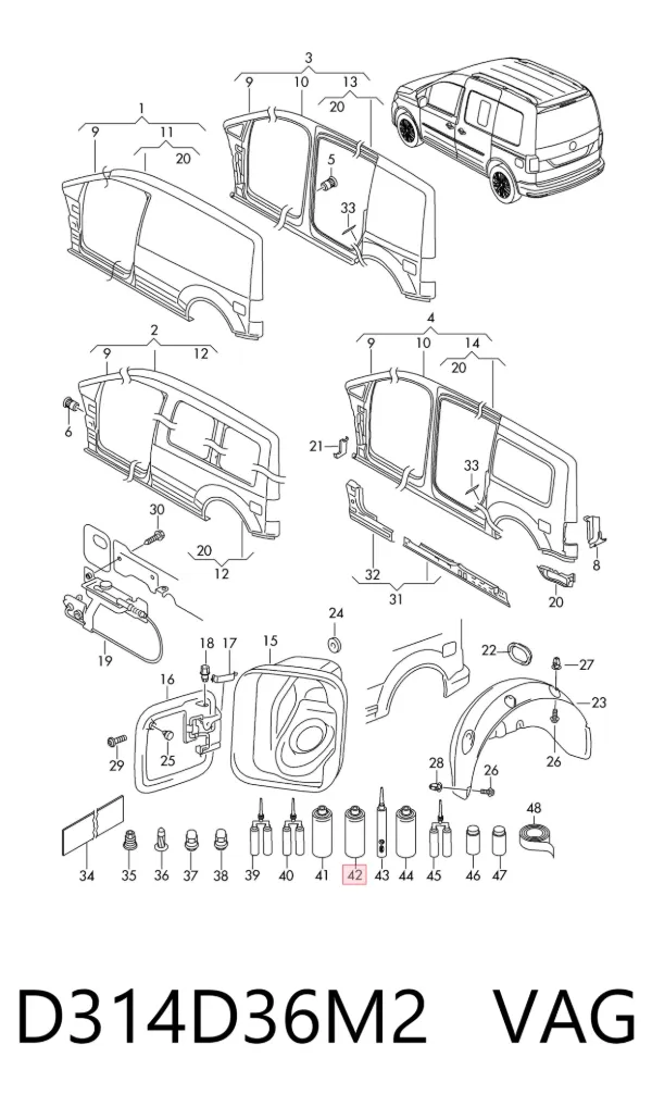  D314D36M2 VAG