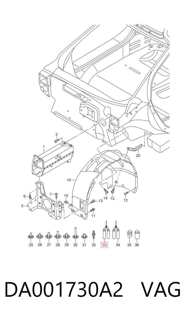  DA001730A2 VAG