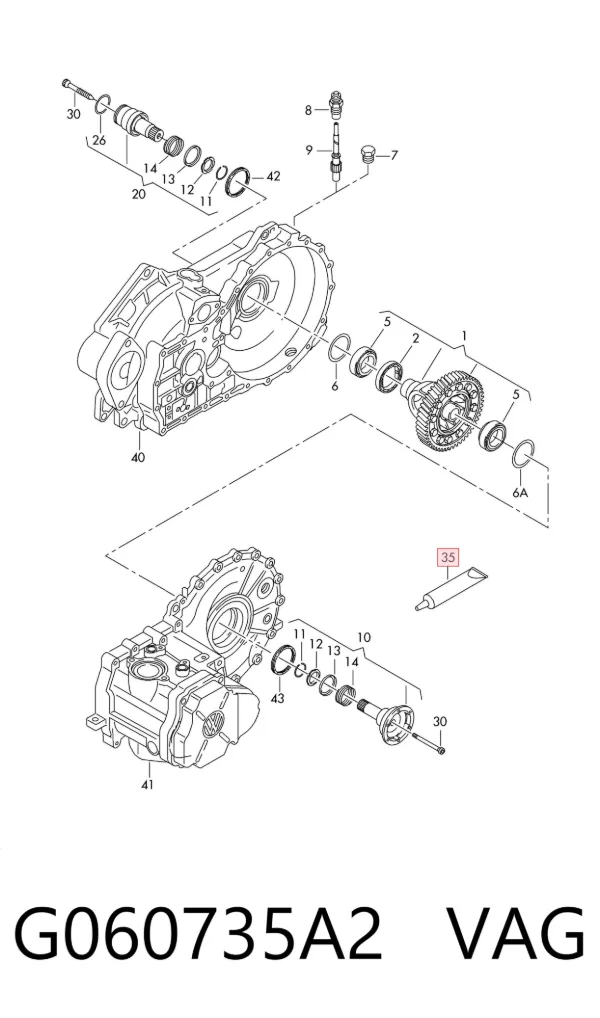 Lubricante universal G060735A2 VAG