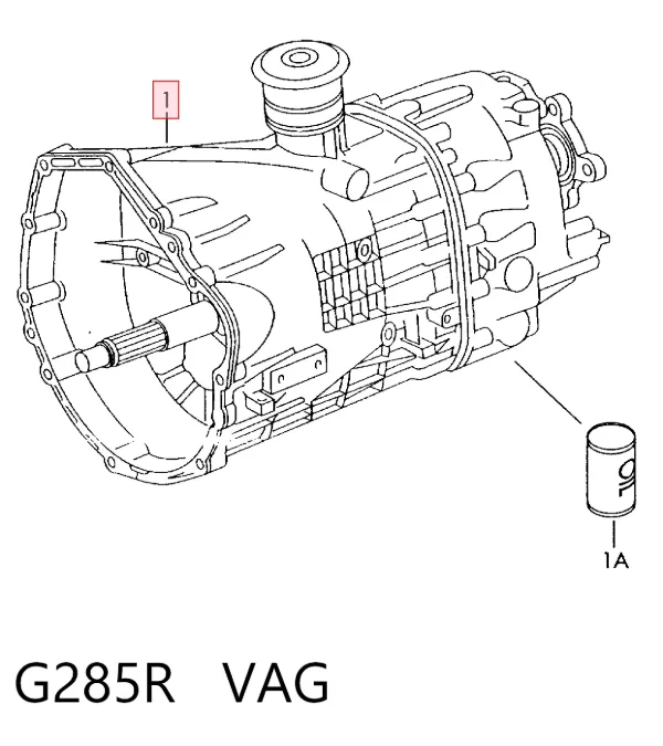 Caja de cambios G285R VAG