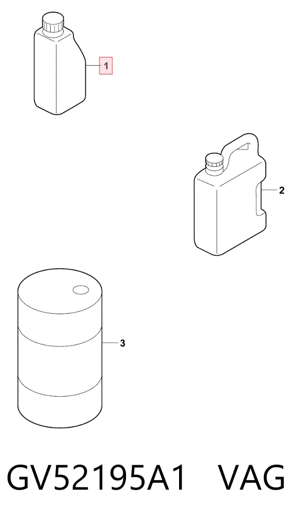 Aceite de motor GV52195A1 VAG