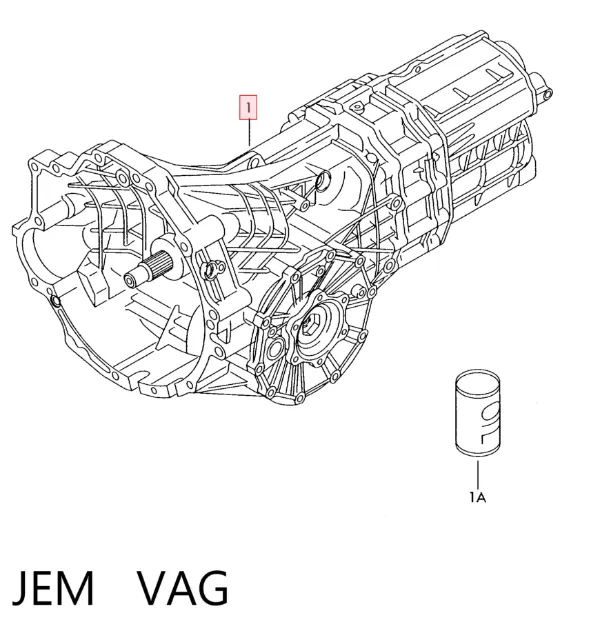Caja de cambios JEM VAG