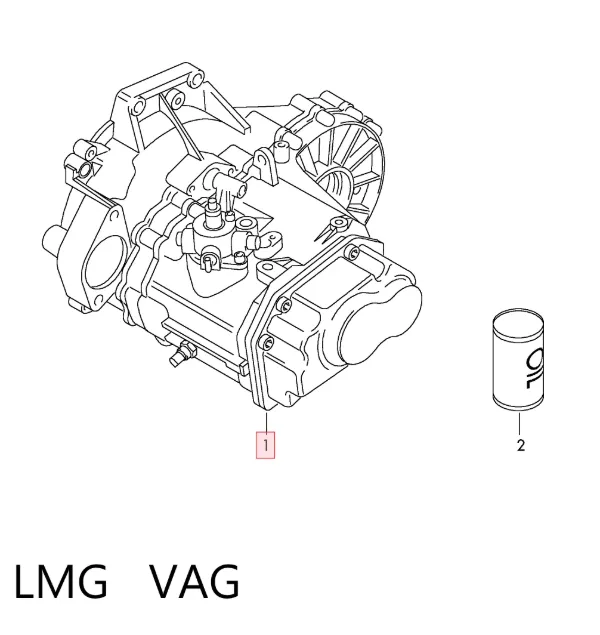 Caja de cambios LMG VAG