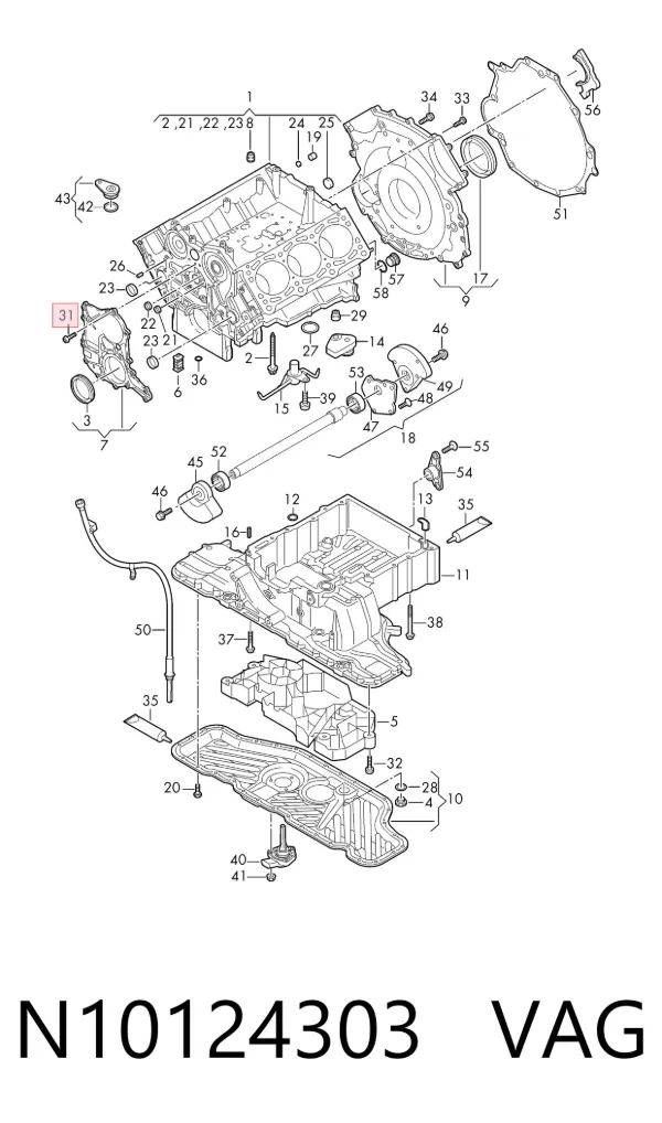 Tornillo N10124303 VAG