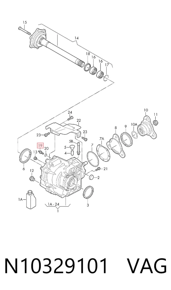 Kit de distribución N10329101 VAG