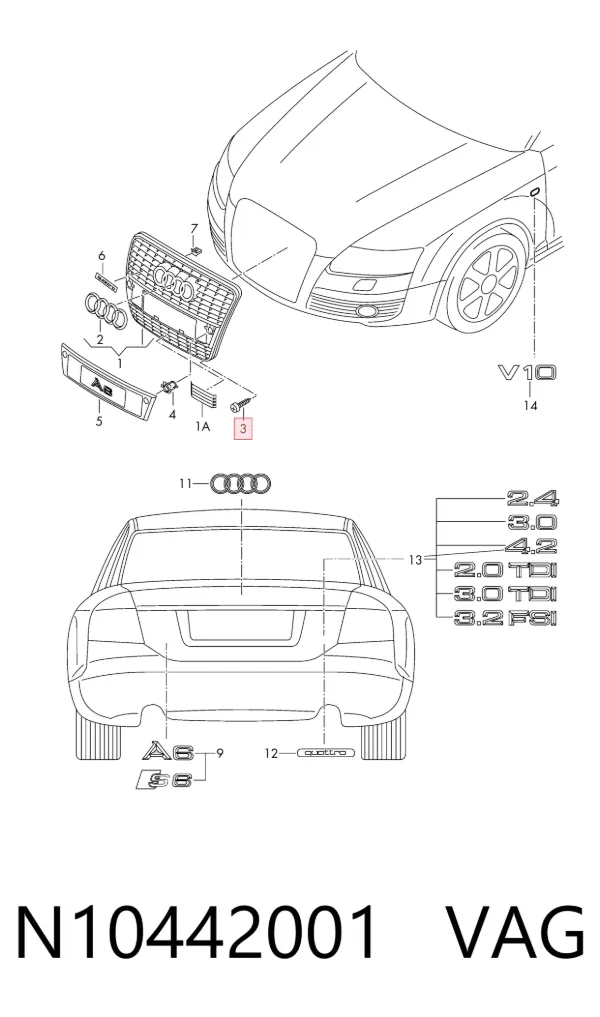 N10442001 VAG