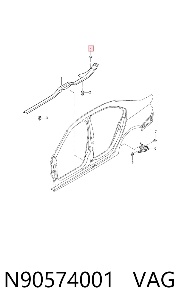  N90574001 VAG