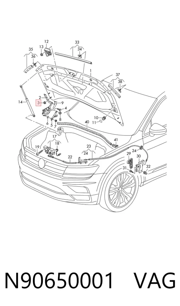  N90650001 VAG