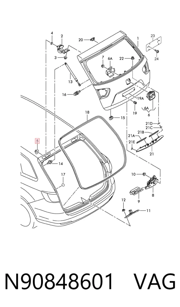  N90848601 VAG