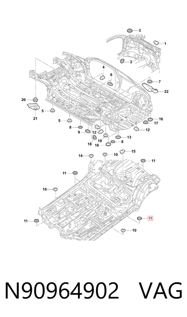  N90964902 VAG