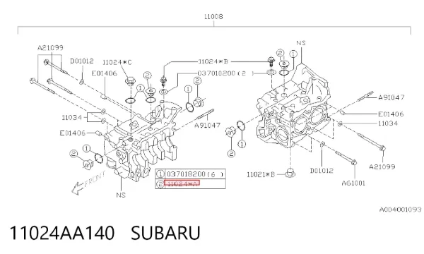  11024AA140 Subaru
