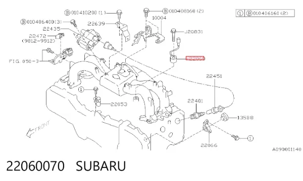 Sensor de detonacion 22060070 Subaru
