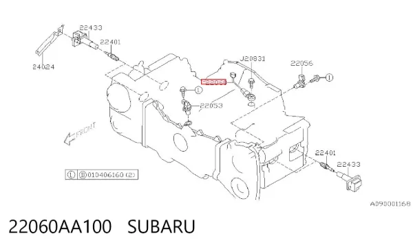 Sensor de detonacion 22060AA100 Subaru