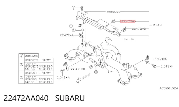  22472AA040 Subaru