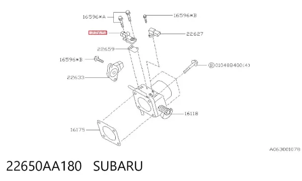 Válvula IAC Subaru Forester I