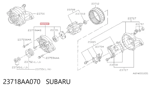  23718AA070 Subaru