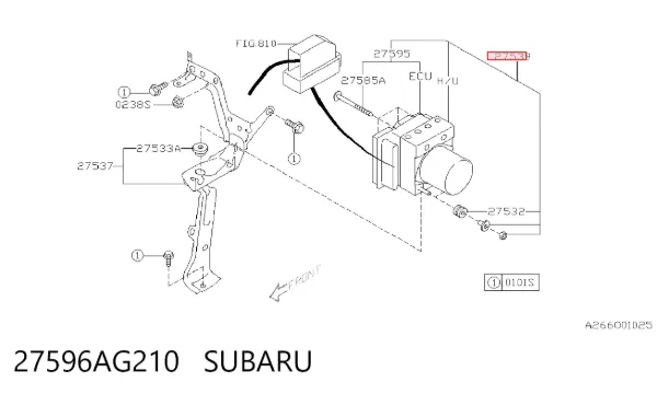 Módulo ABS Subaru Outback III