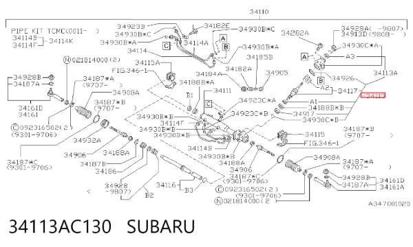  34113AC130 Subaru