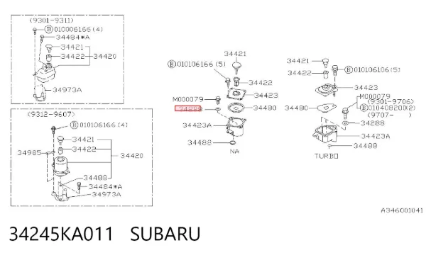  34245KA011 Subaru