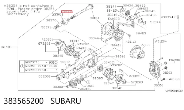  383565200 Subaru
