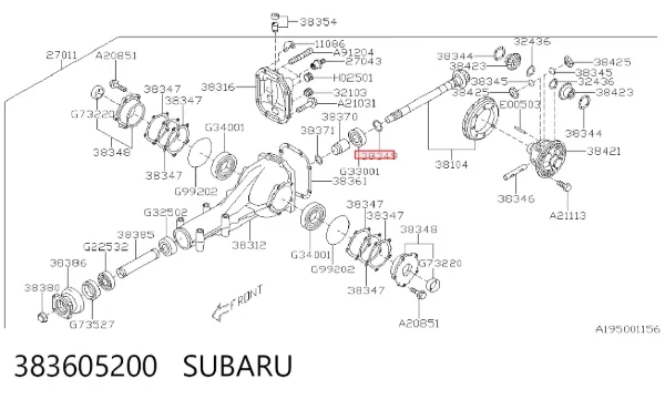  383605200 Subaru