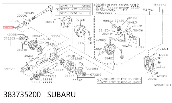  383735200 Subaru
