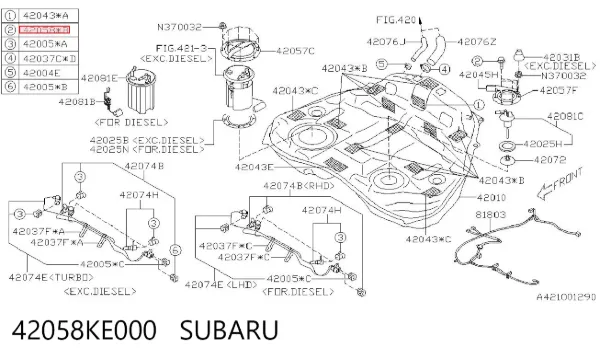  42058KE000 Subaru