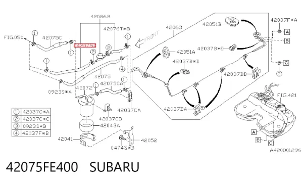  42075FE400 Subaru