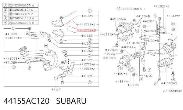  44155AC120 Subaru