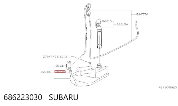  686223030 Subaru
