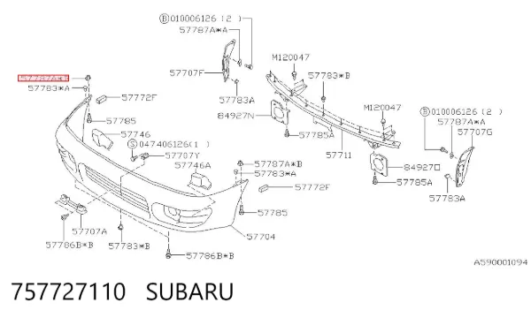  757727110 Subaru