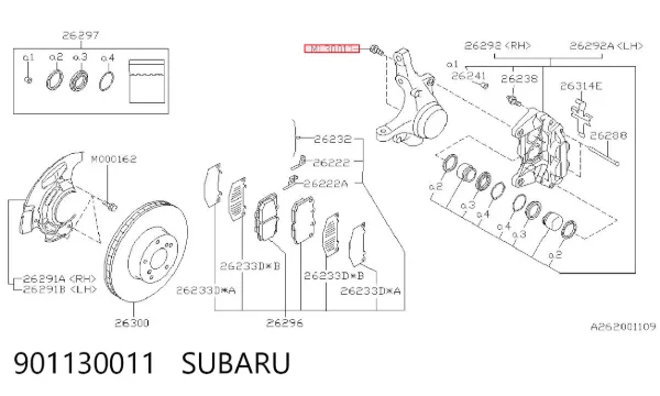 901130011 Subaru