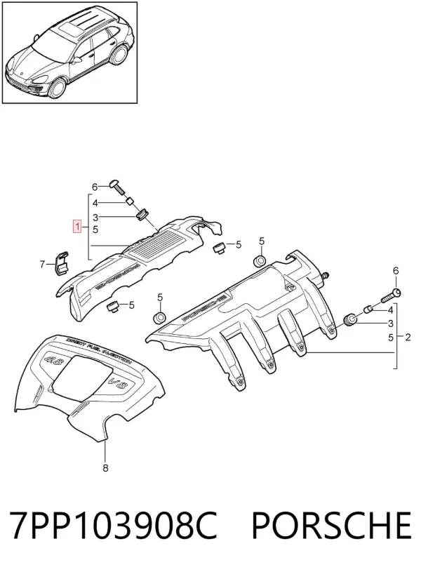  7PP103908C Porsche