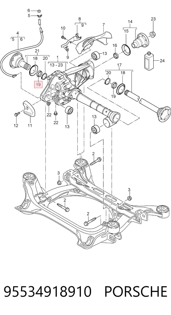  95534918910 Porsche