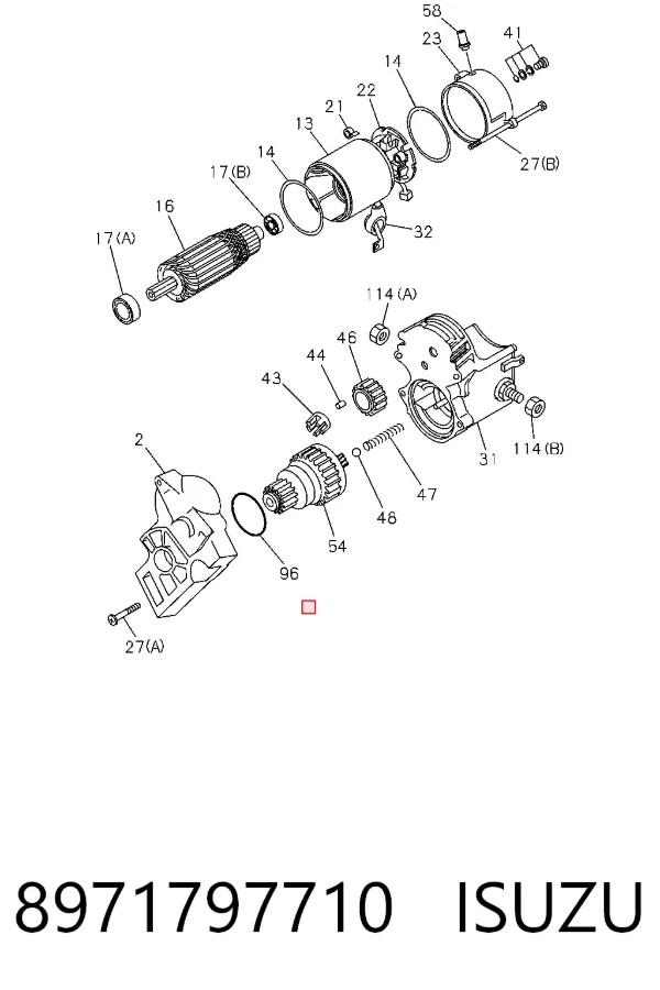 Bendix 8971797710 Isuzu
