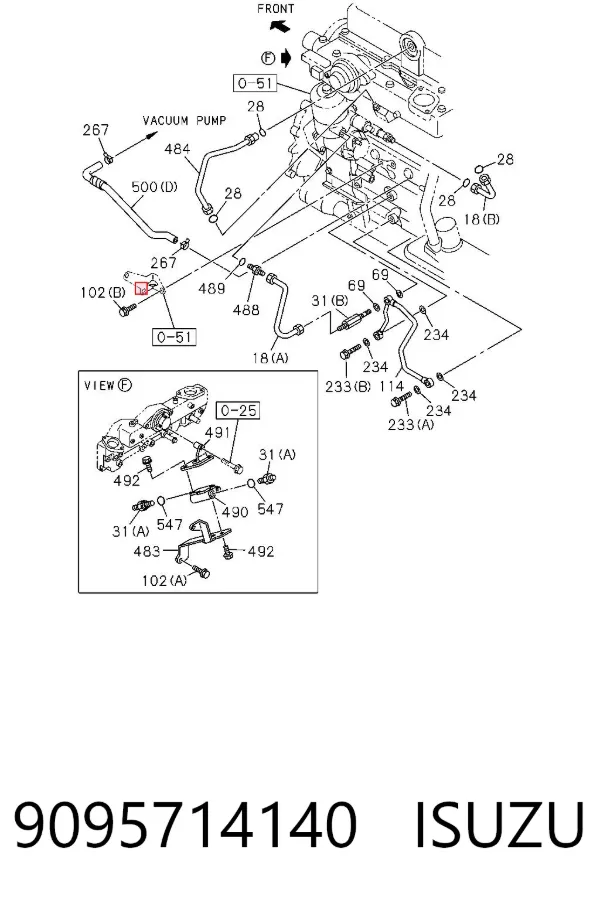  9095714140 Isuzu