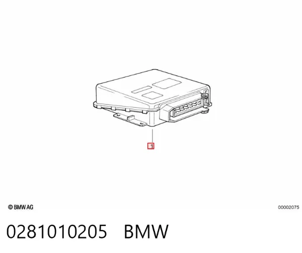 ECU 0281010205 BMW