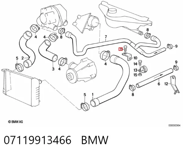 Tornillo culata 07119913466 BMW