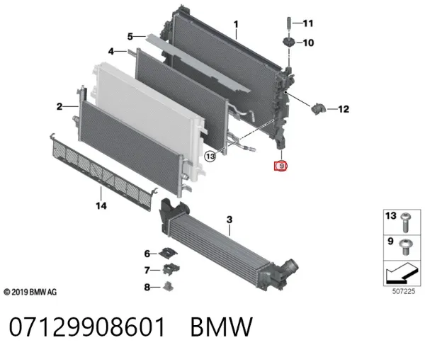  07129908601 BMW