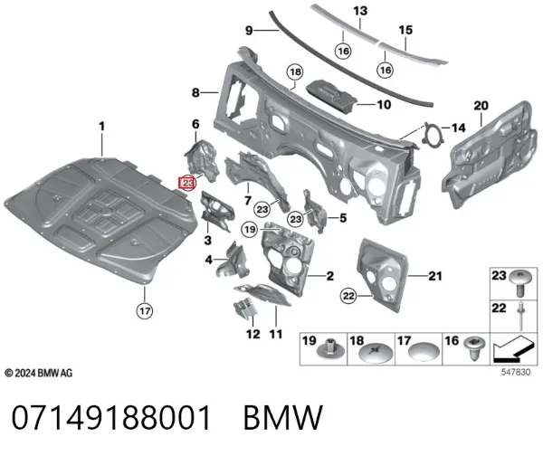  07149188001 BMW
