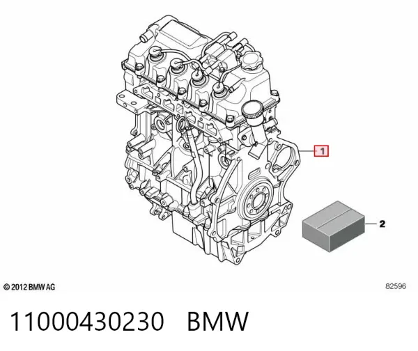 Motor completo 11000430230 BMW