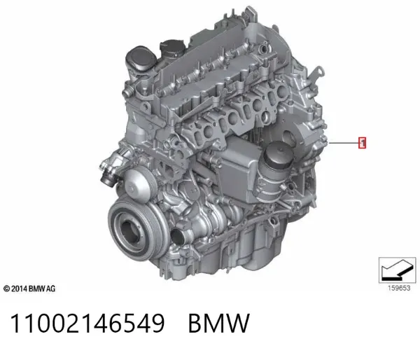 Motor completo 11002146549 BMW