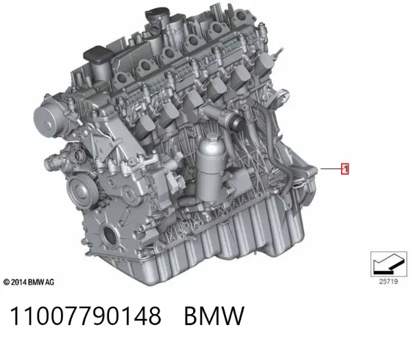 Motor completo 11007790148 BMW