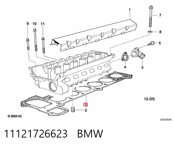 Junta de culata 11121726623 BMW