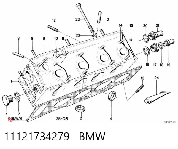 Junta de culata 11121734279 BMW