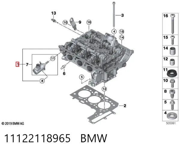 Culata BMW X2 F39