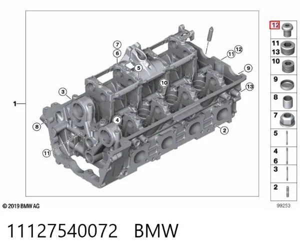  11127540072 BMW