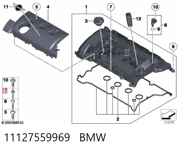 11127559969 BMW