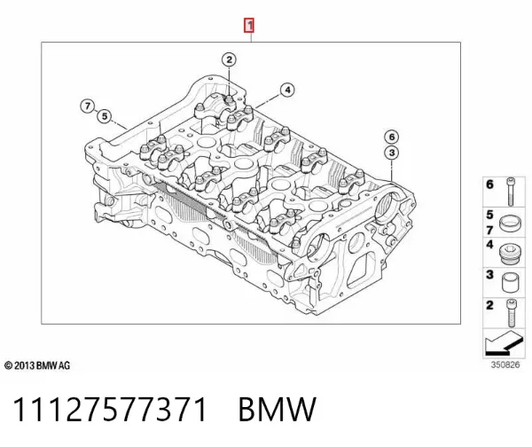 Culata 11127577371 BMW